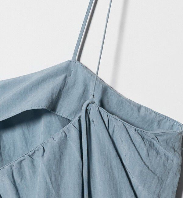 BEAUTY&YOUTH UNITED ARROWS「ギャザー ロングキャミソール ワンピース ウォッシャブル」|ワンピース|