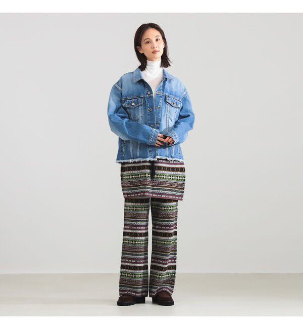 Demi-Luxe BEAMS 「INSCRIRE / フェアアイル ミニ スカート」|スカート|