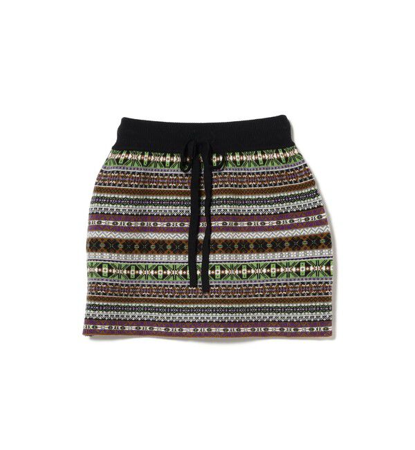 Demi-Luxe BEAMS 「INSCRIRE / フェアアイル ミニ スカート」|スカート|