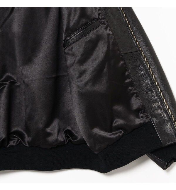 BEAMS PLUS「レザースポーツジャケット 」|ブルゾン・スタジャン|
