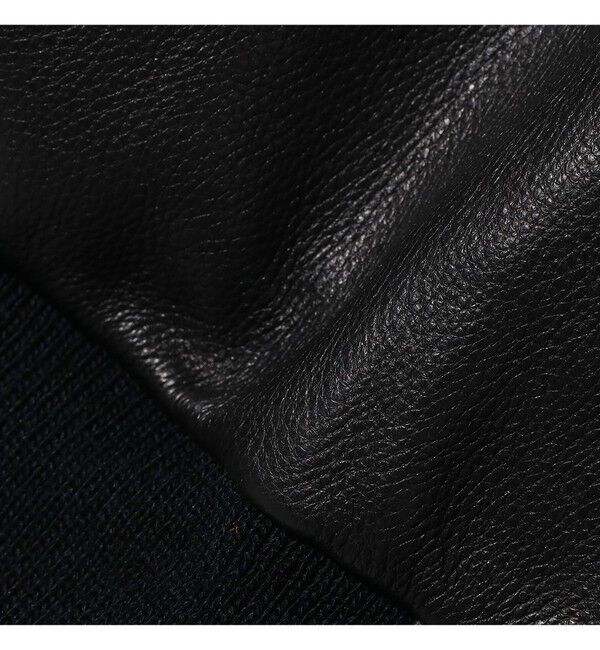 BEAMS PLUS「レザースポーツジャケット 」|ブルゾン・スタジャン|