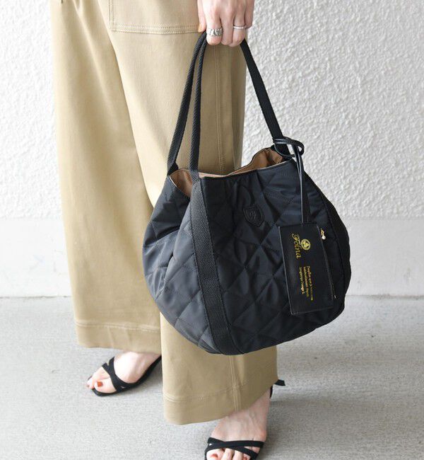 SHIPS any「【SHIPS any別注】Folna: 2WAY キルティング バッグ」|トートバッグ|