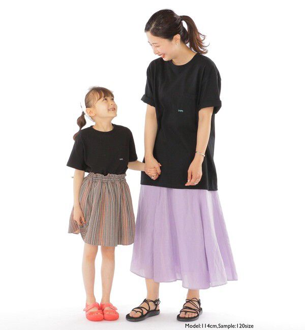 SHIPS KIDS「【WEB限定】SHIPS KIDS:100～160cm /〈家族おそろい〉SHIPS マイクロロゴ TEE」|Tシャツ・カットソー|
