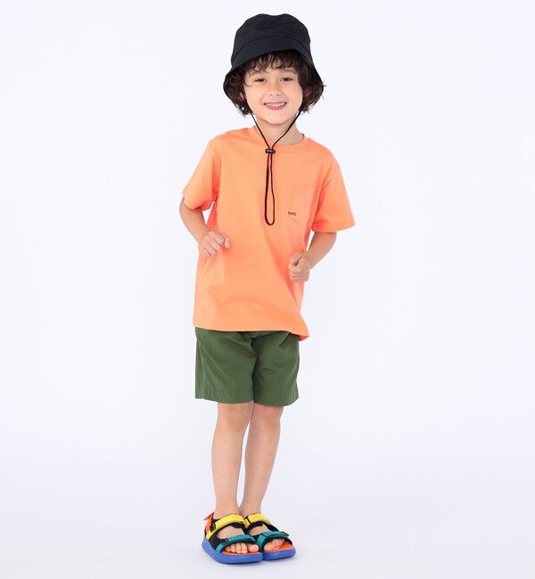SHIPS KIDS「【WEB限定】SHIPS KIDS:100～160cm /〈家族おそろい〉SHIPS マイクロロゴ TEE」|Tシャツ・カットソー|
