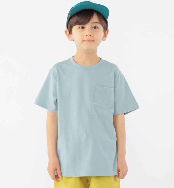 SHIPS KIDS「【WEB限定】SHIPS KIDS:100～160cm /〈家族おそろい〉SHIPS マイクロロゴ TEE」|Tシャツ・カットソー|
