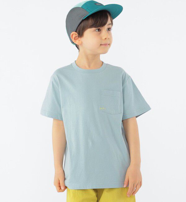 SHIPS KIDS「【WEB限定】SHIPS KIDS:100～160cm /〈家族おそろい〉SHIPS マイクロロゴ TEE」|Tシャツ・カットソー|