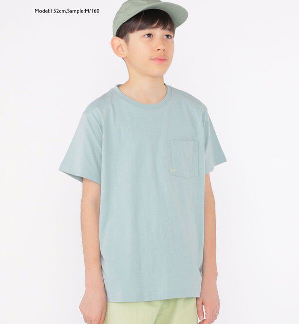 SHIPS KIDS「【WEB限定】SHIPS KIDS:100～160cm /〈家族おそろい〉SHIPS マイクロロゴ TEE」|Tシャツ・カットソー|