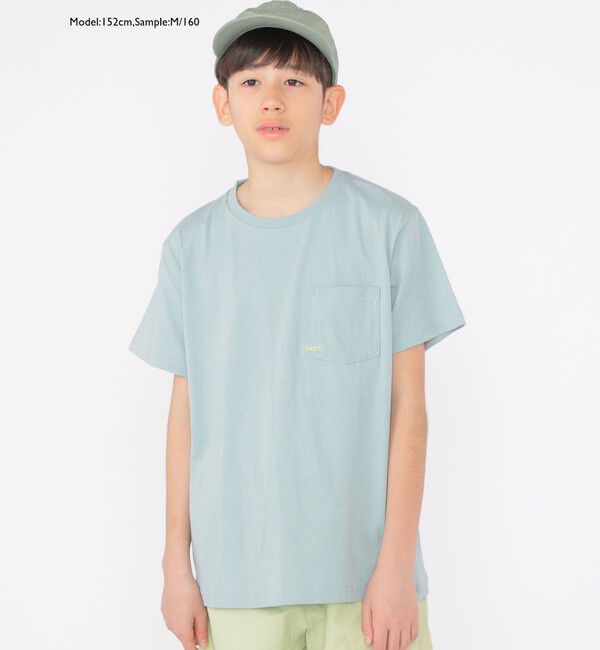 SHIPS KIDS「【WEB限定】SHIPS KIDS:100～160cm /〈家族おそろい〉SHIPS マイクロロゴ TEE」|Tシャツ・カットソー|