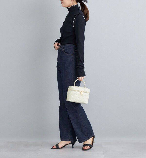 SHIPS for women「〈手洗い可能〉ドライタッチ リブ タートル」|Tシャツ・カットソー|