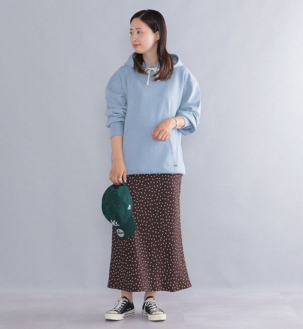 SHIPS「【WEB限定】SHIPS: マイクロ SHIPS 刺繍 ロゴ 裏毛 スウェット プルオーバーパーカー」|パーカー|