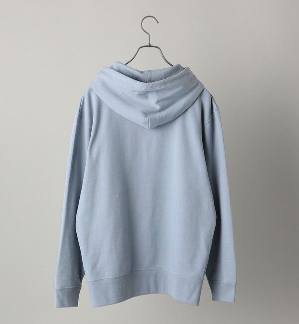 SHIPS「【WEB限定】SHIPS: マイクロ SHIPS 刺繍 ロゴ 裏毛 スウェット プルオーバーパーカー」|パーカー|