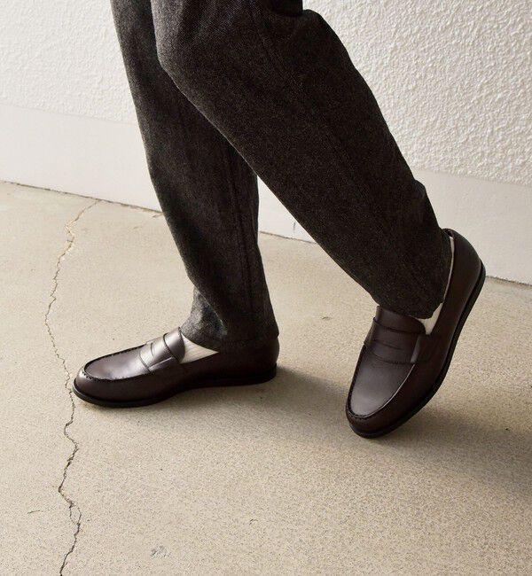 SHIPS any「EYEVYBRICK: レザー デッキ ローファー」|ローファー|