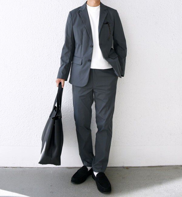 SHIPS any「SHIPS any: 〈ストレッチ・撥水等〉多機能 オールシーズン セットアップ スーツ 25AW◇」|スーツ|