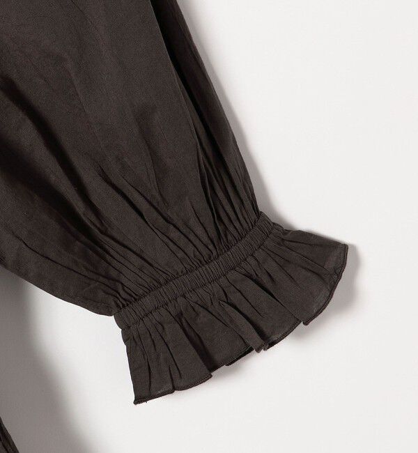 SHIPS any「SHIPS any: カラー シャーリング ボリューム スリーブ ブラウス」|シャツ・ブラウス|