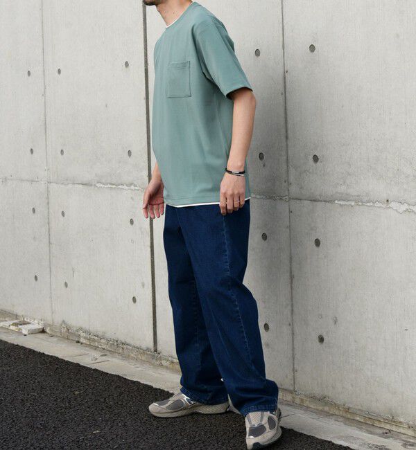 SHIPS any「SHIPS any: 〈吸水・速乾・ストレッチ〉 フェイク レイヤード Tシャツ 24SS◇」|Tシャツ・カットソー|