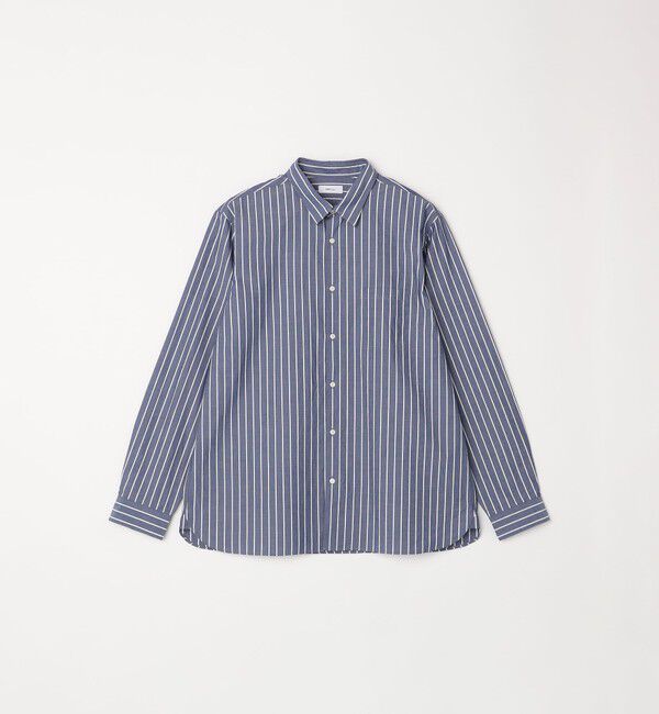SHIPS any「SHIPS any: ストライプ / ソリッド リラックス レギュラーカラー シャツ 24SS◇」|シャツ・ブラウス|