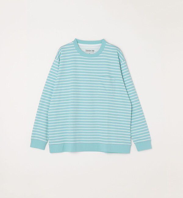 SHIPS any「SHIPS any: ソリッド / ボーダー スウェットライク Tシャツ (ロンT)◇」|Tシャツ・カットソー|