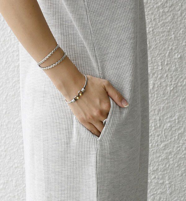 SHIPS any「SHIPS any:〈洗濯機可能〉ワッフル タンク ロング ワンピース」|ワンピース|