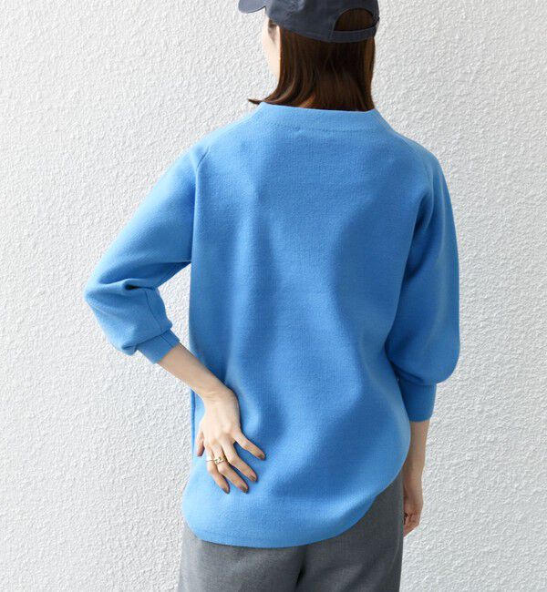 SHIPS any「SHIPS any:〈手洗い可能〉ミラノリブ スタンドネック プルオーバー」|ニット・セーター|