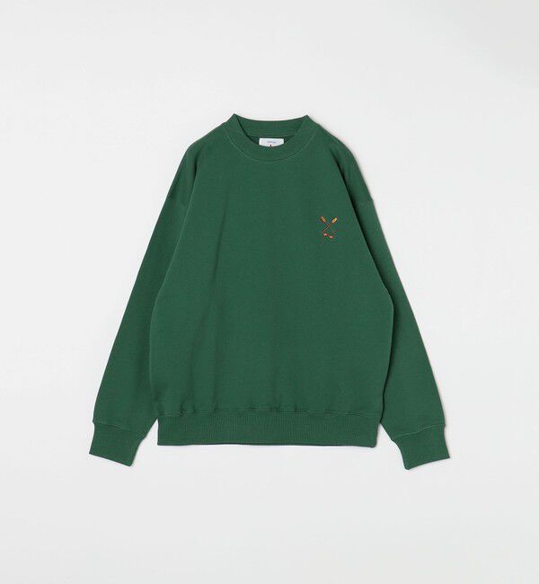 SHIPS any「【WEB限定】SHIPS any: アイビーライク ワンポイント 刺繍 ロゴ スウェット 24FW◇」|スウェット・ジャージ|