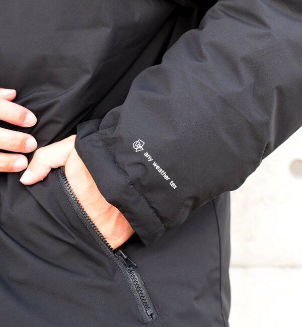 SHIPS any「SHIPS any: 〈撥水・防風等〉多機能 フード ダウン ブルゾン◇」|ダウン|