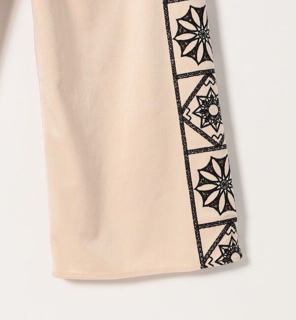 SHIPS any「bon_meur:〈洗濯機可能〉ベロア カットワーク パンツ」|その他|