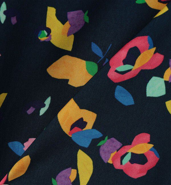 SHIPS any「SHIPS any:〈洗濯機可能〉SPRINTEX フラワー プリント ギャザー スカート」|スカート|