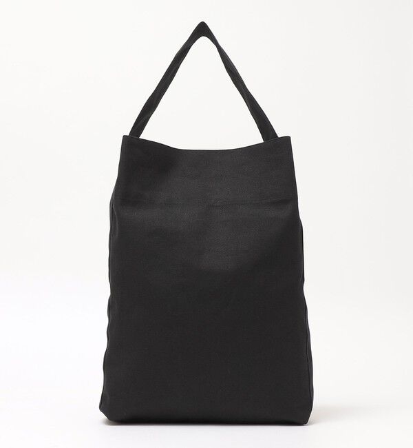 SHIPS「Kaan: THE BUCKET TOTE COTTON」|リュック|ブラック