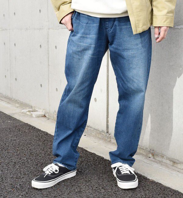 SHIPS any「Lee: FLeeasy Narrow ストレッチ テーパード デニム◆」|デニム|ブルー