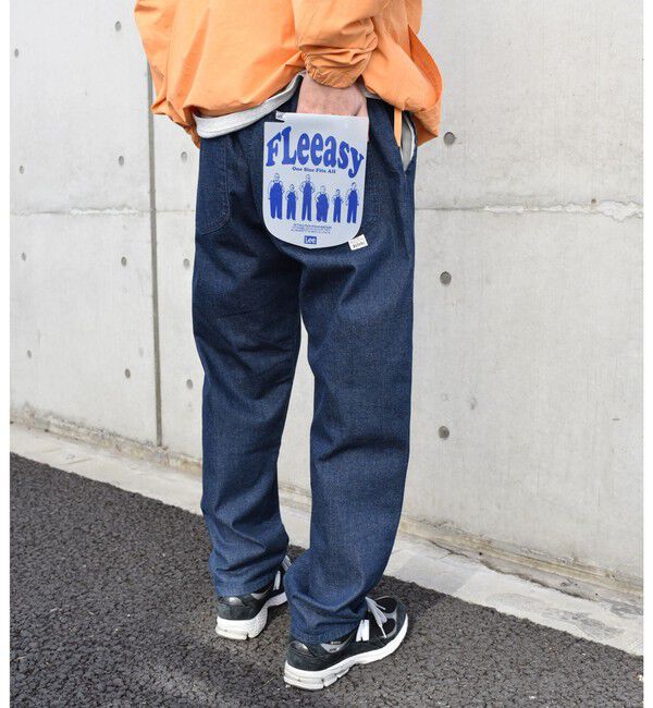 SHIPS any「Lee: FLeeasy Narrow ストレッチ テーパード デニム◆」|デニム|ネイビー
