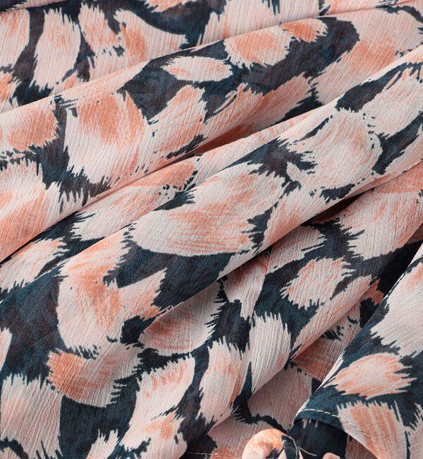 SHIPS for women「〈手洗い可能〉フラワー プリント ティアード スカート 24SS ◇」|スカート|