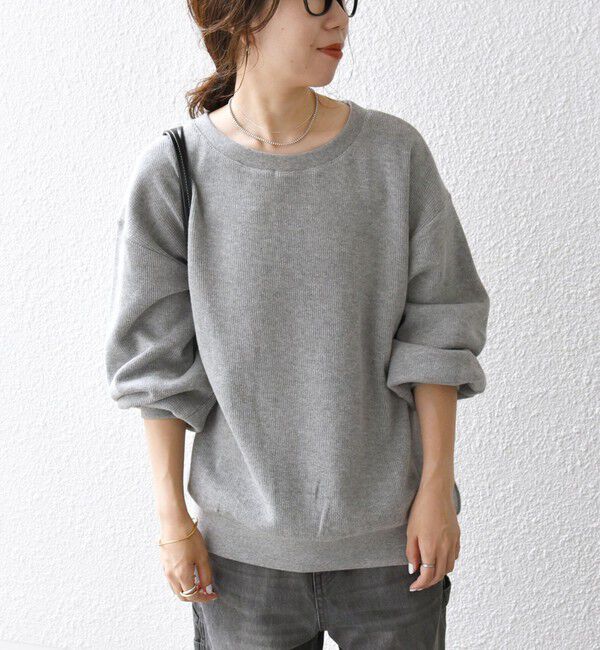 SHIPS any「SHIPS any:〈手洗い可能〉サカリバ ボリューム スリーブ ビッグ プルオーバー」|Tシャツ・カットソー|