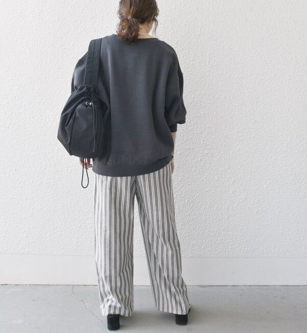 SHIPS any「SHIPS any:〈手洗い可能〉サカリバ ボリューム スリーブ ビッグ プルオーバー」|Tシャツ・カットソー|