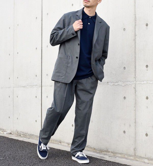 SHIPS any「SHIPS any: 〈接触冷感・遮熱等〉ハイブリッドリネン ジャケット (セットアップ対応)」|テーラードジャケット|