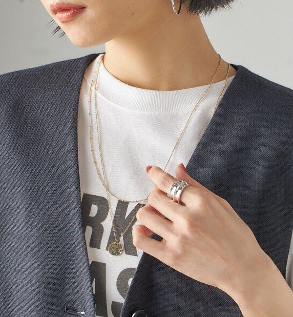 SHIPS for women「レイヤード コイン ネックレス」|ネックレス|