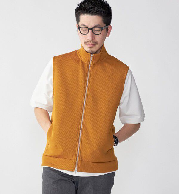 SHIPS「SHIPS: クォーターゲージ ハイジップ ベスト」|ダウンベスト・ベスト|