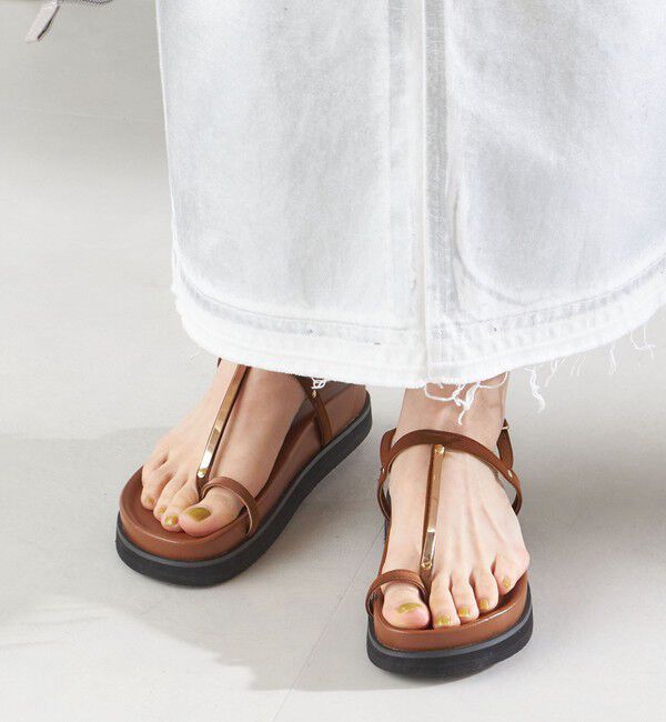 SHIPS for women「Tストラップ サンダル」|サンダル|