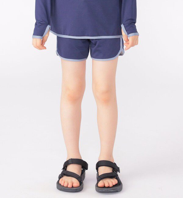 SHIPS KIDS「SHIPS KIDS:90～130cm / 無地 スイム ボクサー ショーツ」|ショーツ|