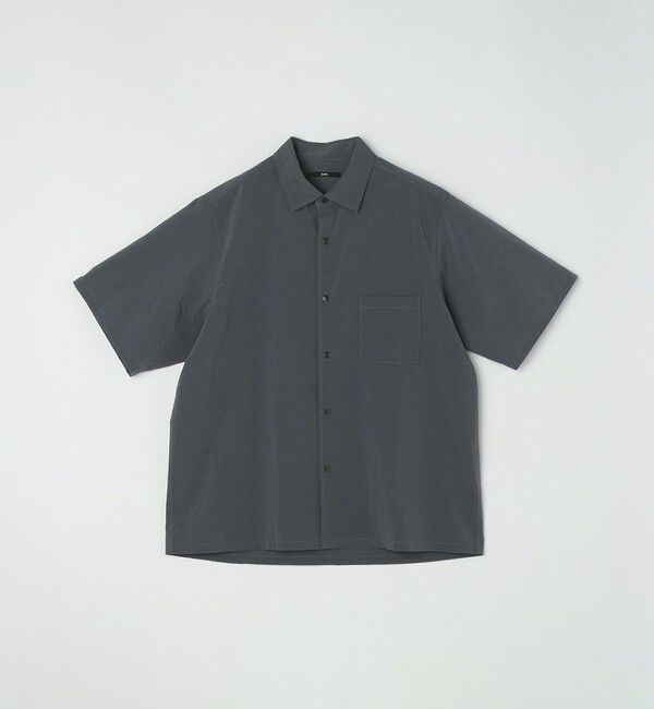 SHIPS「SHIPS:〈吸水速乾〉Micro Dot Air(R) レギュラーカラー ショートスリーブ シャツ」|シャツ・ブラウス|