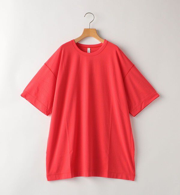 SHIPS KIDS「【SHIPS KIDS別注】MOUN TEN.:160cm /〈UVカット/吸水速乾〉TEE」|Tシャツ・カットソー|レッド系