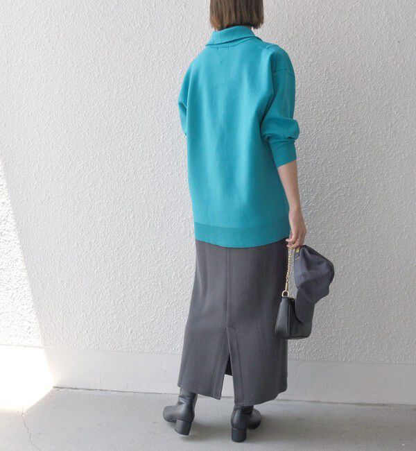 SHIPS any「《一部追加予約》【WEB限定】SHIPS any:〈手洗い可能〉ハーフ ジップ ハイネック プルオーバー」|ニット・セーター|