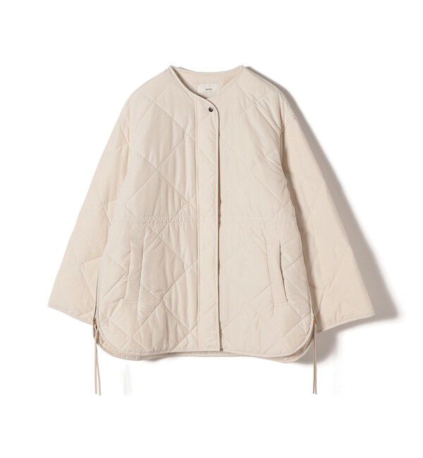 SHIPS for women「〈手洗い可能〉キルティング サイドジップ ブルゾン」|ブルゾン・スタジャン|