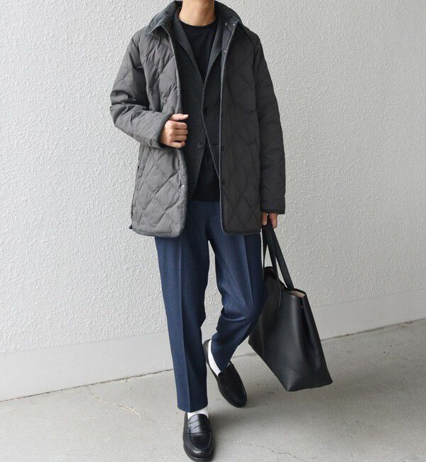 SHIPS any「【SHIPS any別注】TAION: 〈手洗い可能〉ダイヤキルト ダウン ハーフコート◇」|ダウン|