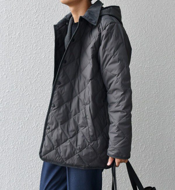 SHIPS any「【SHIPS any別注】TAION: 〈手洗い可能〉ダイヤキルト ダウン ハーフコート◇」|ダウン|