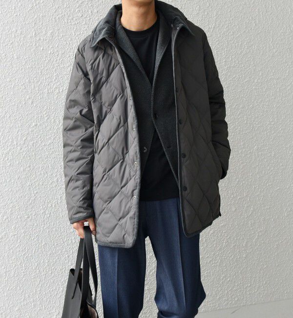 SHIPS any「【SHIPS any別注】TAION: 〈手洗い可能〉ダイヤキルト ダウン ハーフコート◇」|ダウン|