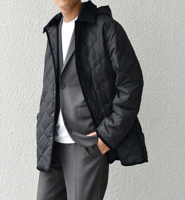 SHIPS any「【SHIPS any別注】TAION: 〈手洗い可能〉ダイヤキルト ダウン ハーフコート◇」|ダウン|