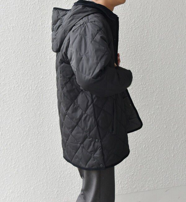 SHIPS any「【SHIPS any別注】TAION: 〈手洗い可能〉ダイヤキルト ダウン ハーフコート◇」|ダウン|