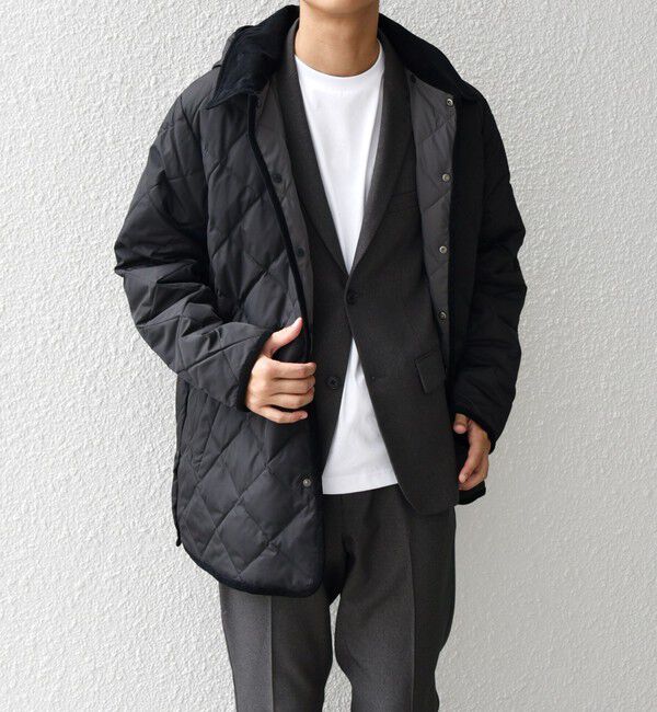 SHIPS any「【SHIPS any別注】TAION: 〈手洗い可能〉ダイヤキルト ダウン ハーフコート◇」|ダウン|