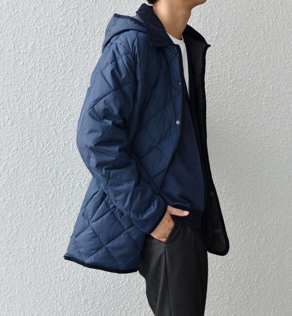 SHIPS any「【SHIPS any別注】TAION: 〈手洗い可能〉ダイヤキルト ダウン ハーフコート◇」|ダウン|