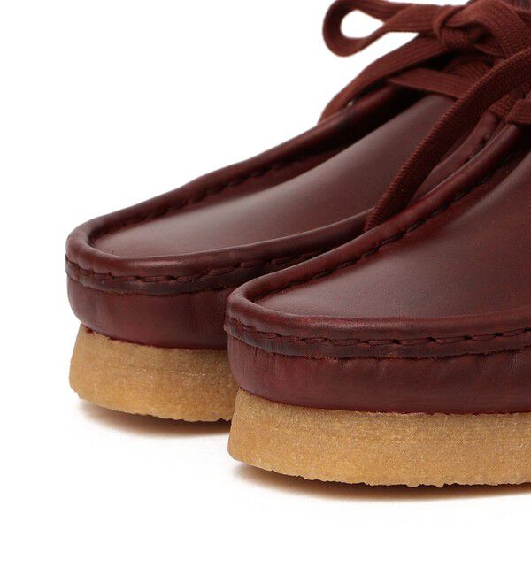 SHIPS any「CLARKS: レザー ワラビー 24FW」|モカシン|
